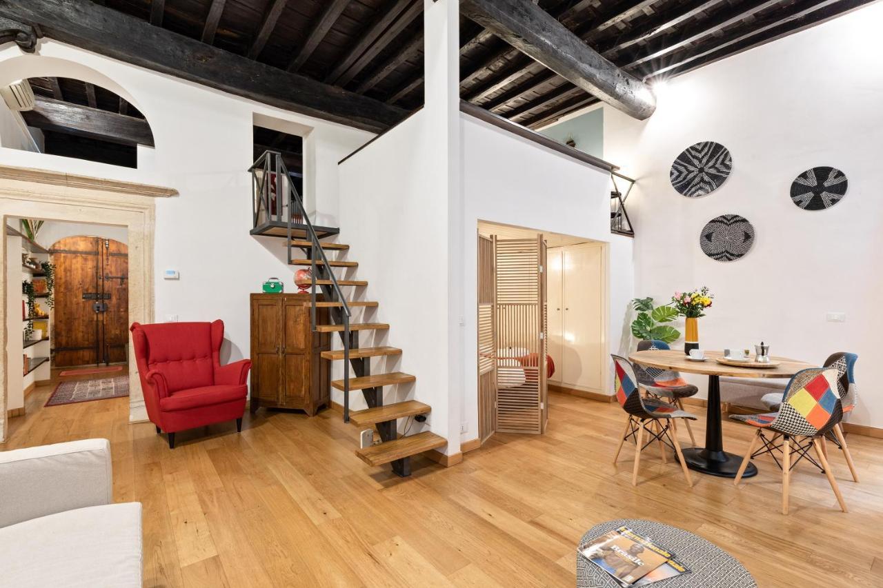 Rome As You Feel - Charming Loft In Navona Apartment ภายนอก รูปภาพ